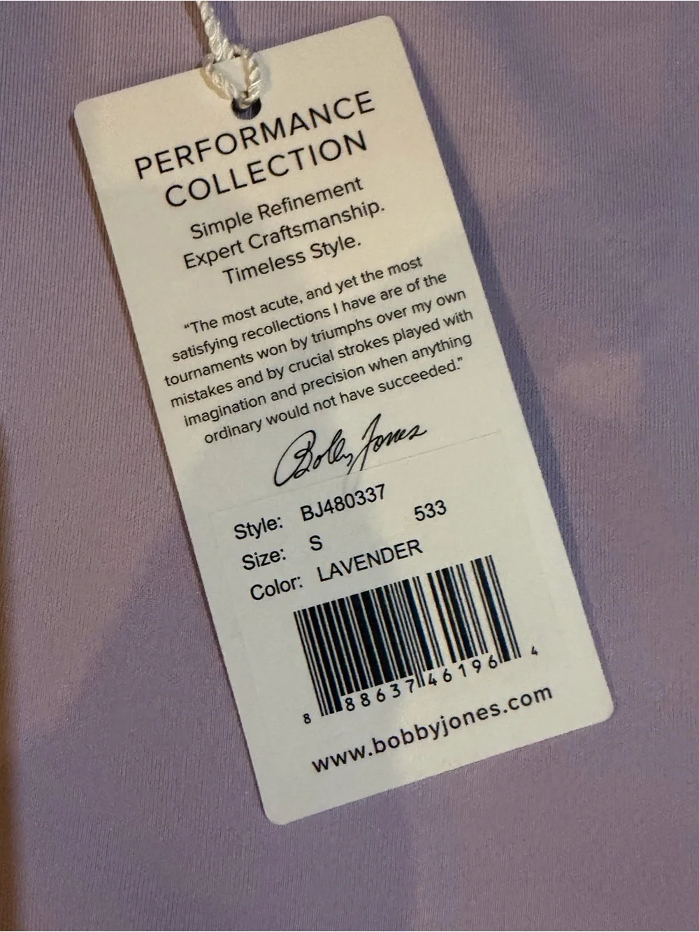 Bobby Jones Lavender Half-Zip Performance Jacket golf 1/4 zip nwt lavender S